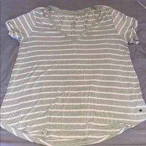American Eagle striped t shirt